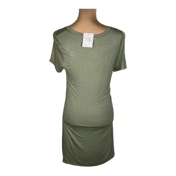 Wasabi + Mint Green “Take a Chance On Me” short sleeve t-shirt dress. New Medium - Picture 2 of 5